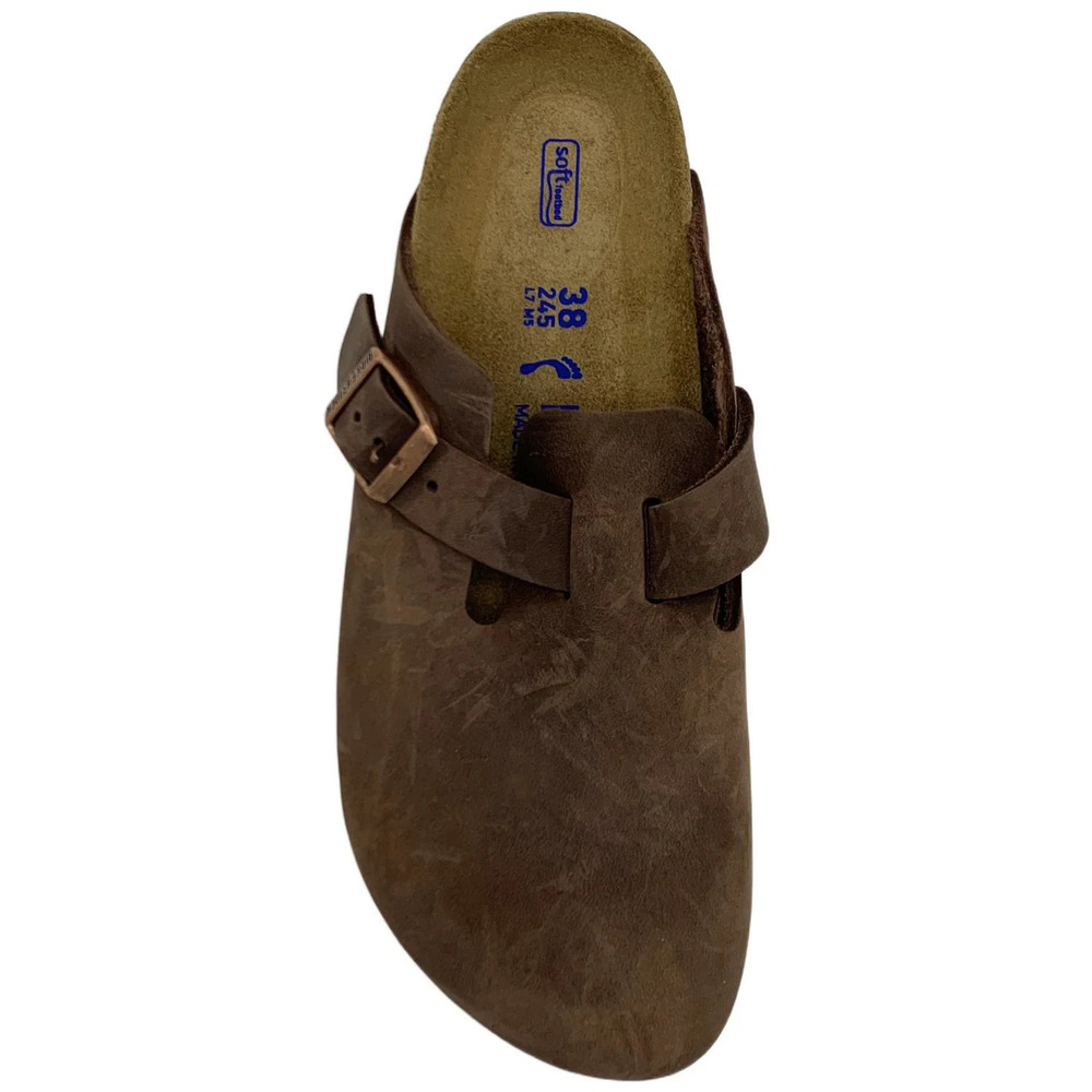 Birkenstock Women's Boston SFB Clogs Brown - Medium - Picture 2 of 3